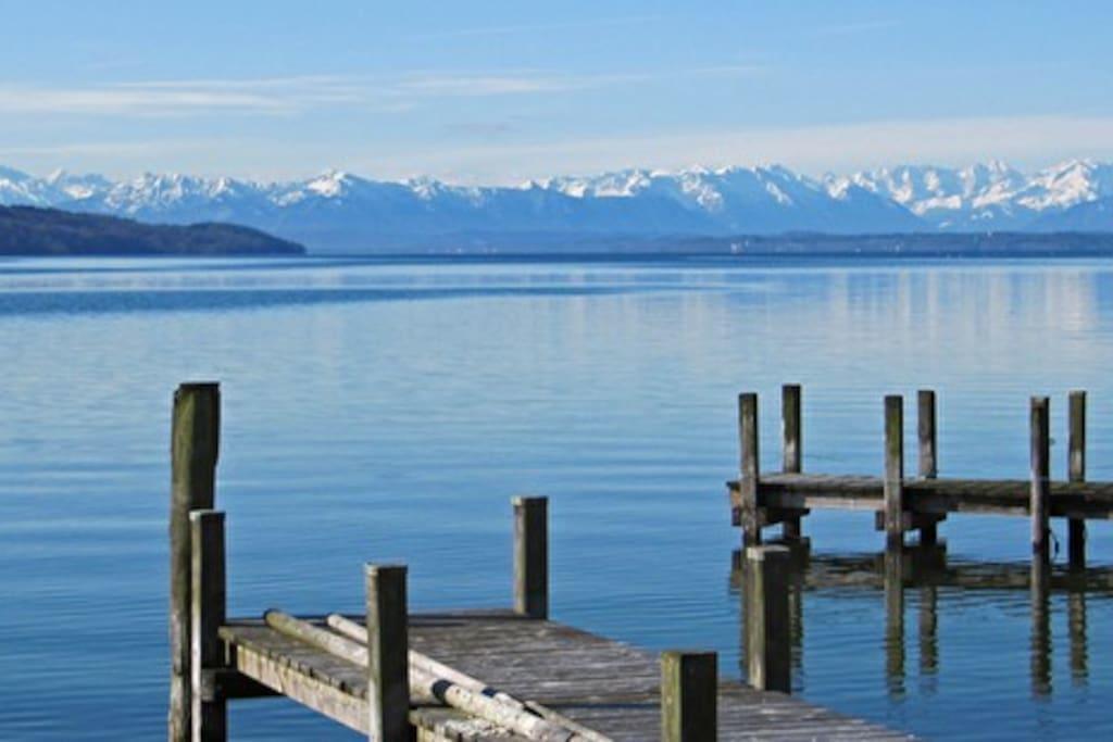 Spacious Starnberg Condo next to Munich Exterior foto